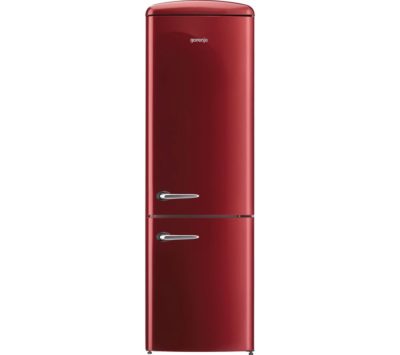 GORENJE ONRK193R Fridge Freezer - Burgundy GORENJE ONRK193R Fridge Freezer - Burgundy